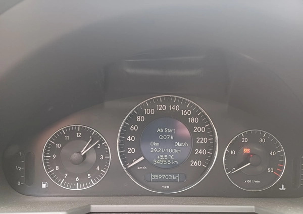 Mercedes-Benz Klasa E cena 17500 przebieg: 359703, rok produkcji 2004 z Krynki małe 29